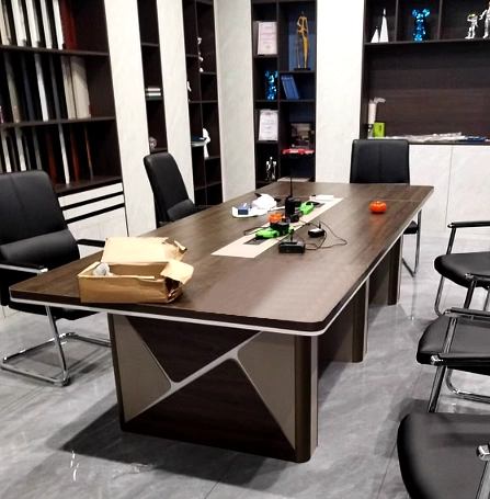 Training Room Manufacturer, Modular Table Set with Long Benches for Streamlined Seating, ODM Manufacturing – MEI YI Furniture - MEI YI