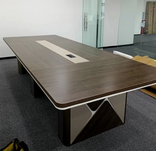 Training Table Manufacturer, Complete Table and Bench Combination for Corporate Training Rooms, ODM Supplier – MEI YI Furniture - MEI YI