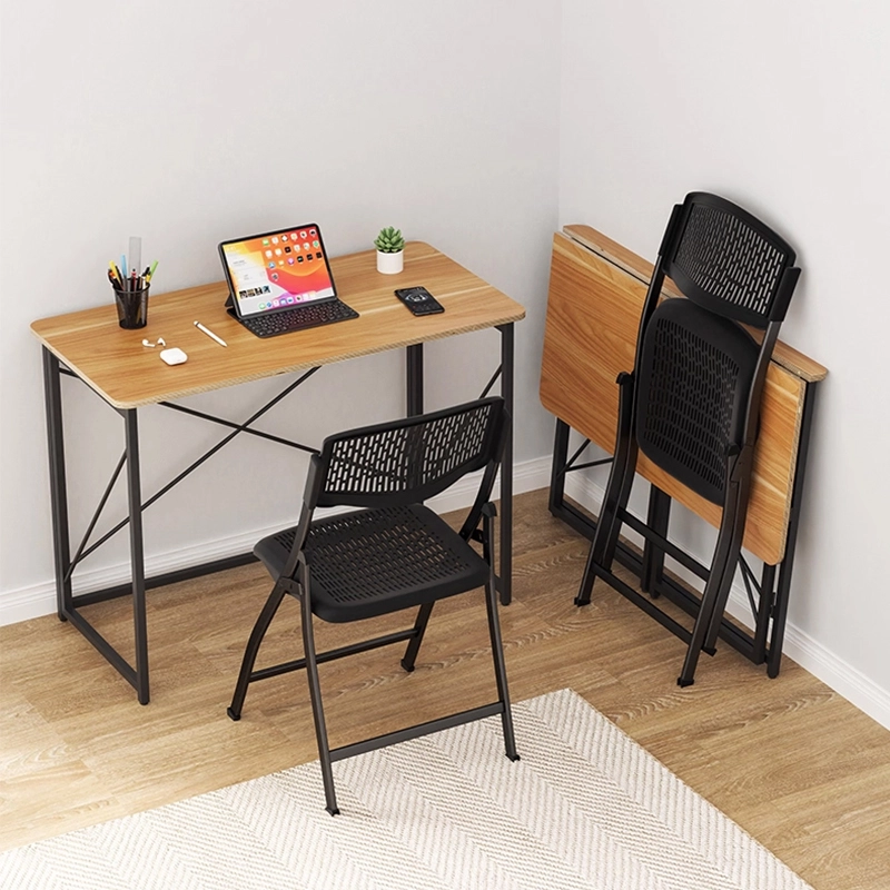 Multi-Function-Folding-Desk.-Easily-transitions-from-office-to-dining-table.-Solid-wood-top-&-stable-frame-for-inspired-living - MEI YI Multi-Function Folding Desk. Easily transitions from office to dining table. Solid wood top & stable frame for inspired living - MEI YI