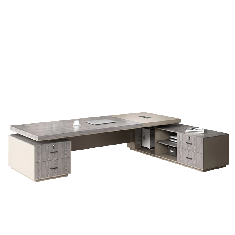 Light Luxury Modern Executive Desk and Chair Set for Manager Offices - MEI YI