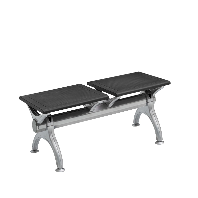 Customizable Unbacked Durable 2 3 4 5 Seater Clinic Airport Public PU Hospital Waiting Chair With Cold Rolled Steel Feet - MEI YI