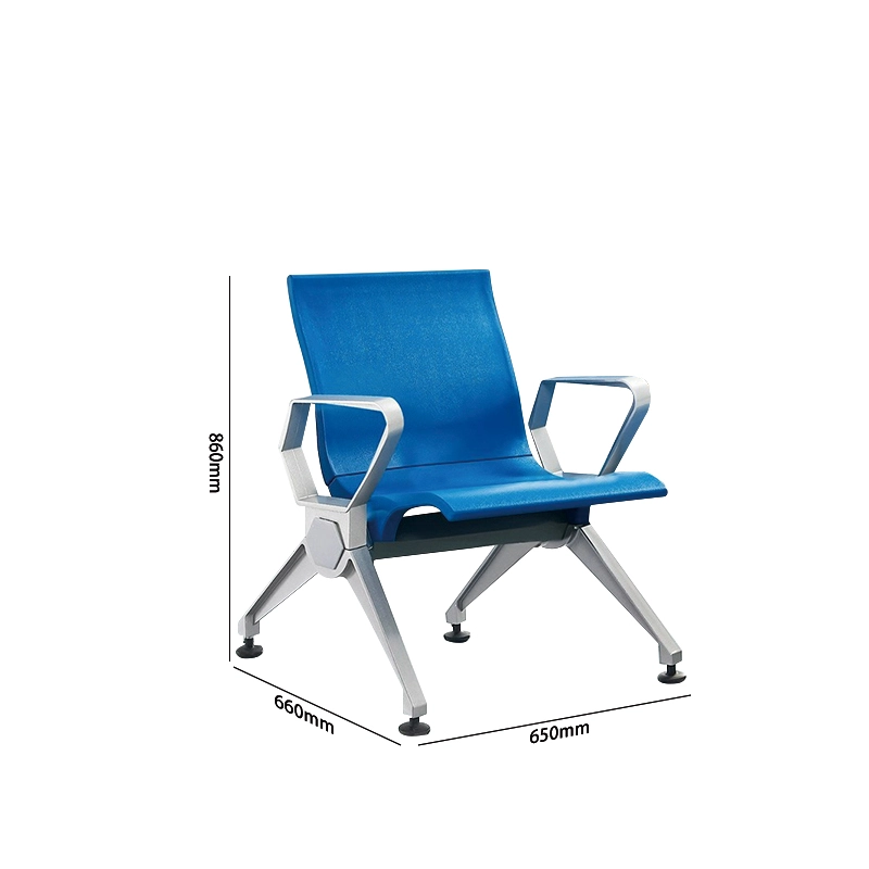 Direct Factory Sale Durable PU Waiting Chair for University Public Seating Area Reception Bench Outdoor Hotels Hospitals Gyms - MEI YI