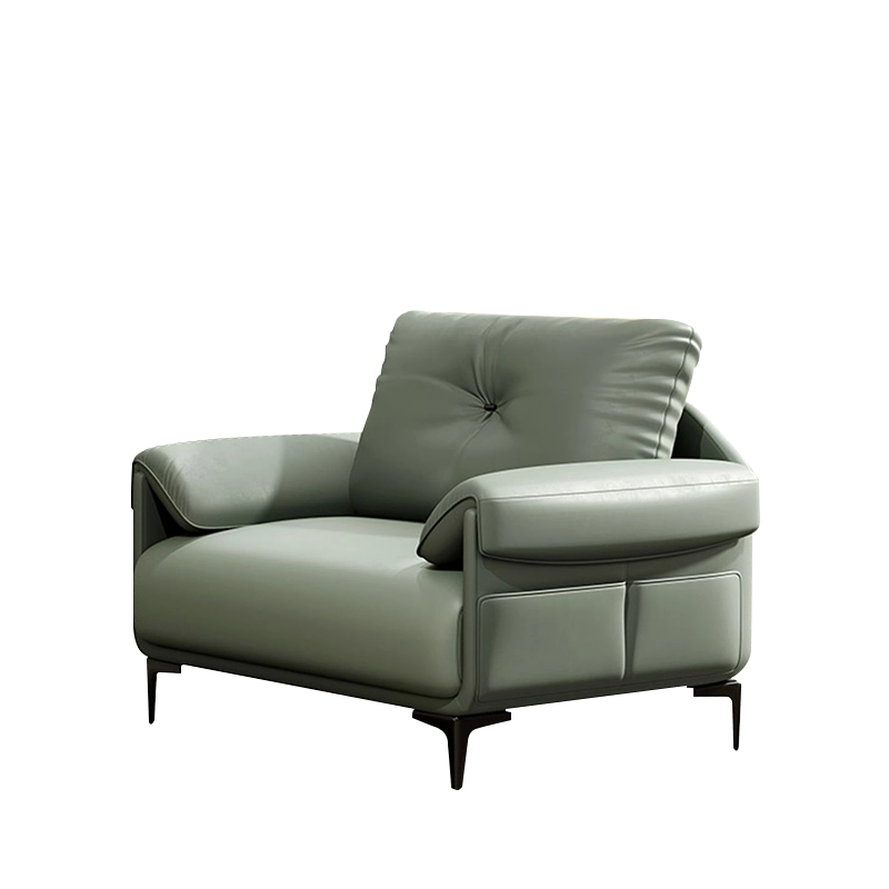 Luxury Leather Sofa with Simple Design – Procurement for Home Office Hall & Business Office Spaces Corporate office space layout - MEI YI