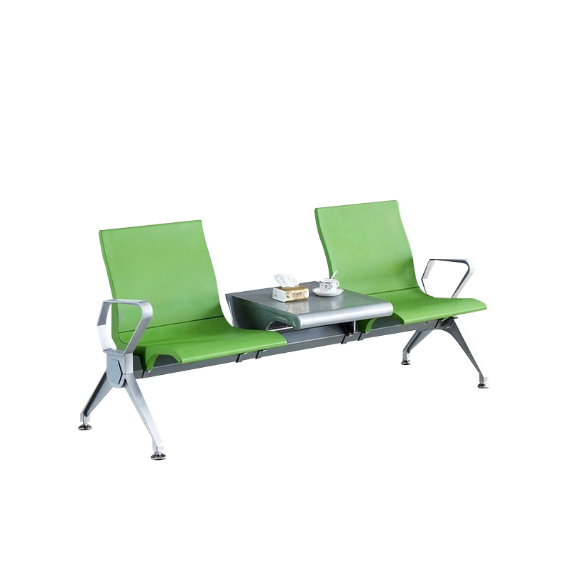 Direct Factory Sale Durable PU Waiting Chair for University Public Seating Area Reception Bench Outdoor Hotels Hospitals Gyms - MEI YI