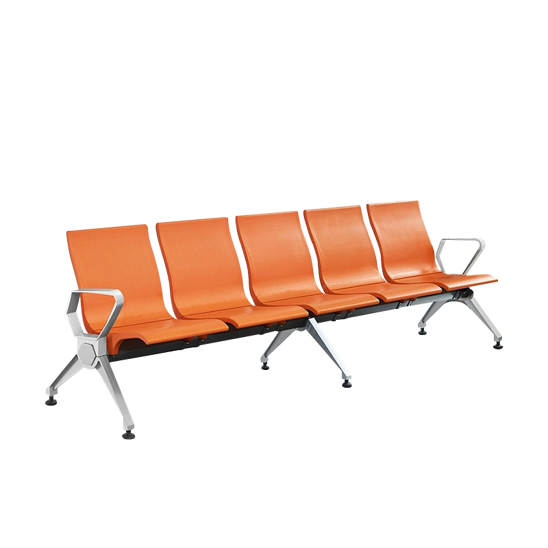 Direct Factory Sale Durable PU Waiting Chair for University Public Seating Area Reception Bench Outdoor Hotels Hospitals Gyms