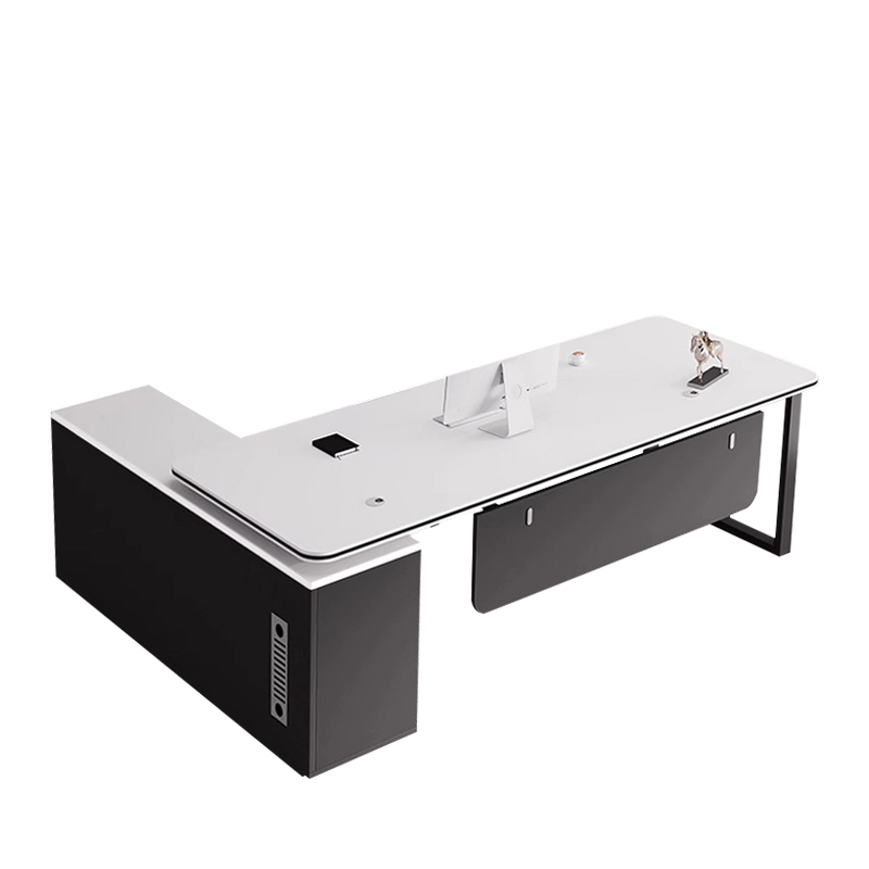 Modern Executive Office Desk Set with Ergonomic Chair - MEI YI