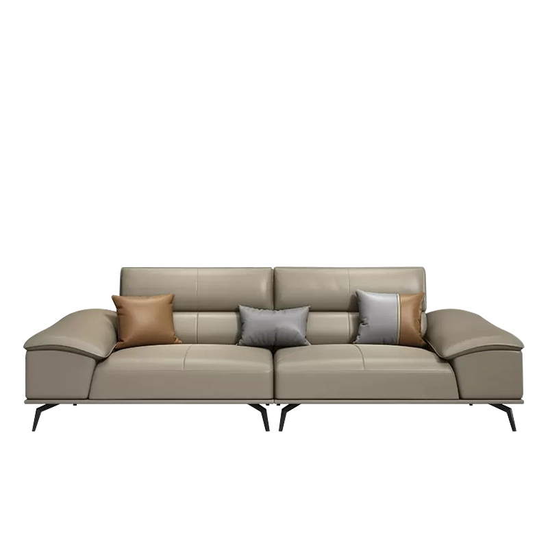 High-End Modular Leather Sofa – Premium Indoor Furniture for Home & Enterprise Reception Purchase - MEI YI