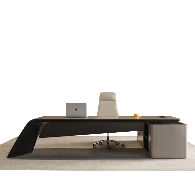 Escritorio ejecutivo de lujo, muebles de oficina de diseño moderno y de alta calidad para jefes - MEI YI
