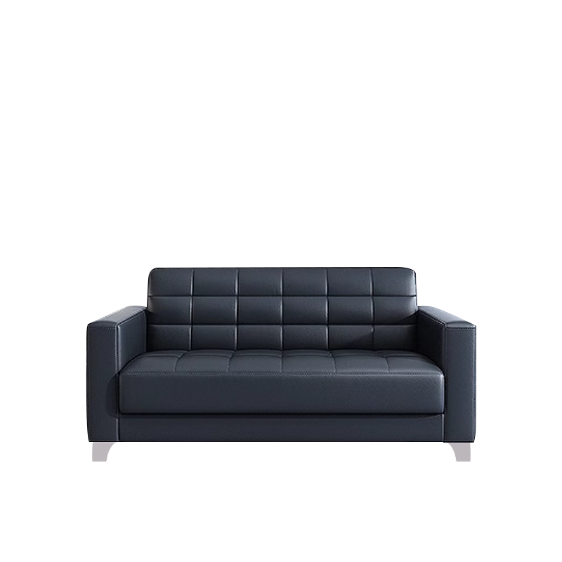 Hot-Selling Modern Office Reception Leather Sofa – Wooden Frame Sofa for Office Waiting Rooms & Professional Spaces - MEI YI