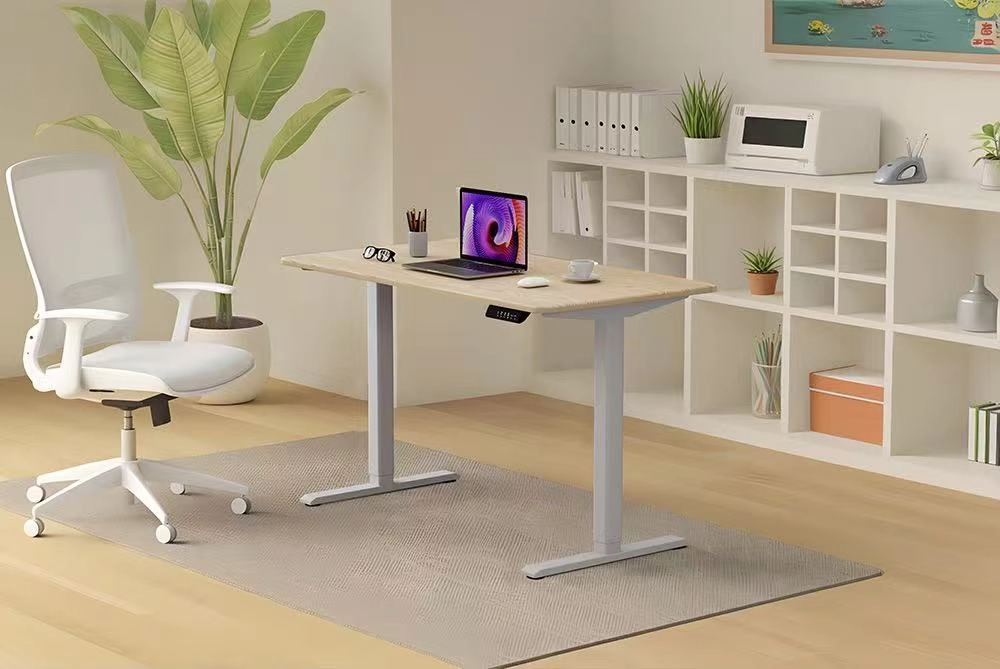 Electric Height Adjustable Standing Desk, Sit-Stand Home Office Desk - MEI YI