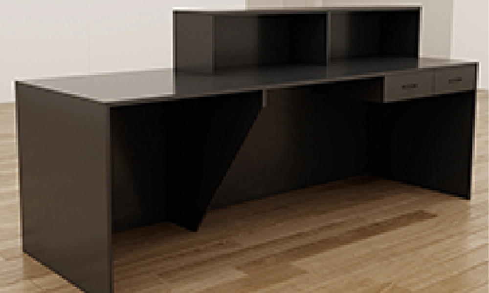 L-Shape-Black-Wooden-Contemporary-Guest-Reception-Desk-Custom-Colored-Front-Desk-Counter-01 - MEI YI L Shape Black Wooden Contemporary Guest Reception Desk Custom Colored Front Desk Counter-01 - MEI YI