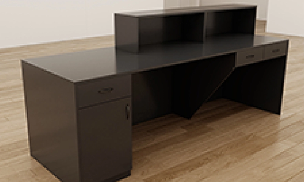 L-Shape-Black-Wooden-Contemporary-Guest-Reception-Desk-Custom-Colored-Front-Desk-Counter-03 - MEI YI L Shape Black Wooden Contemporary Guest Reception Desk Custom Colored Front Desk Counter-03 - MEI YI