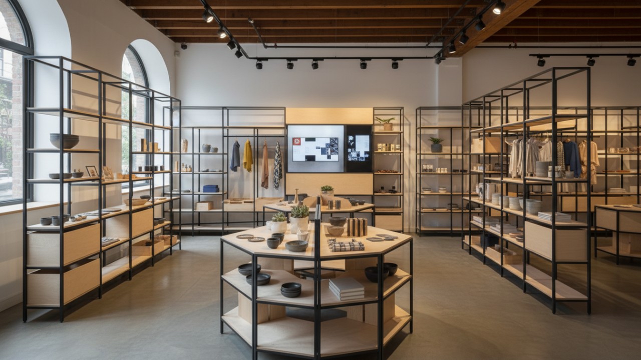 modular retail shelving systems