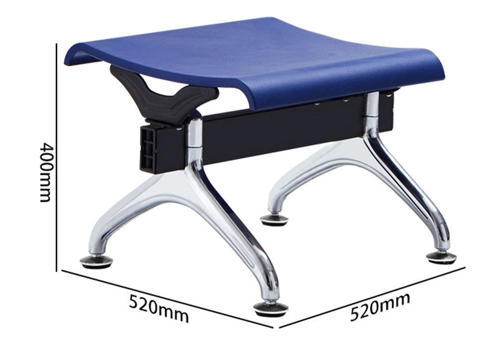 Non-Slip-and-Wear-Resistant-Stainless-Steel-Continuous-Seat-Metro-Station-Airport-Waiting-Room-Waiting-Chair - MEI YI Non-Slip and Wear-Resistant Stainless Steel Continuous Seat Metro Station Airport Waiting Room Waiting Chair - MEI YI