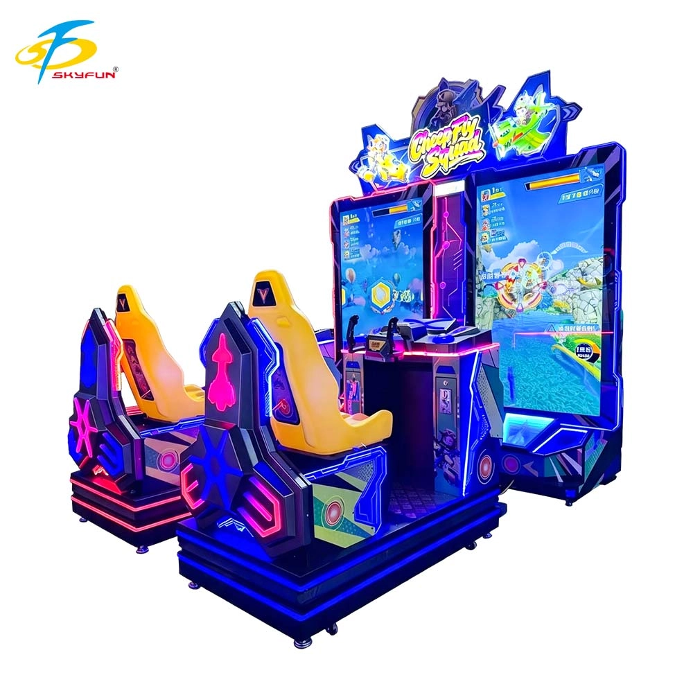 Skyfun Space Battle two-player flight shooting arcade machine - Skyfun