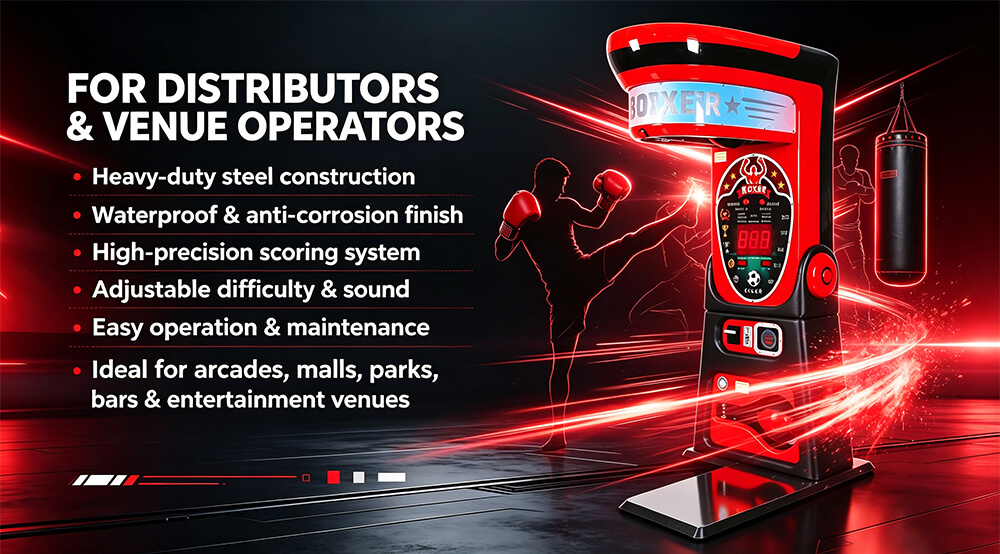 Punch and Kick machine construction scoring and operator advantages