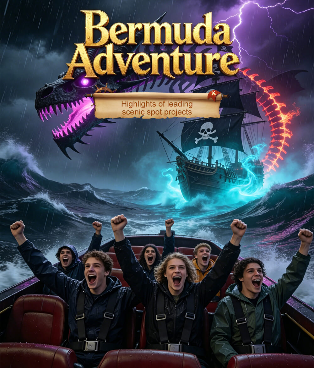 百慕大影院详情页_01 Skyfun Bermuda Cinema ocean adventure immersive motion theater