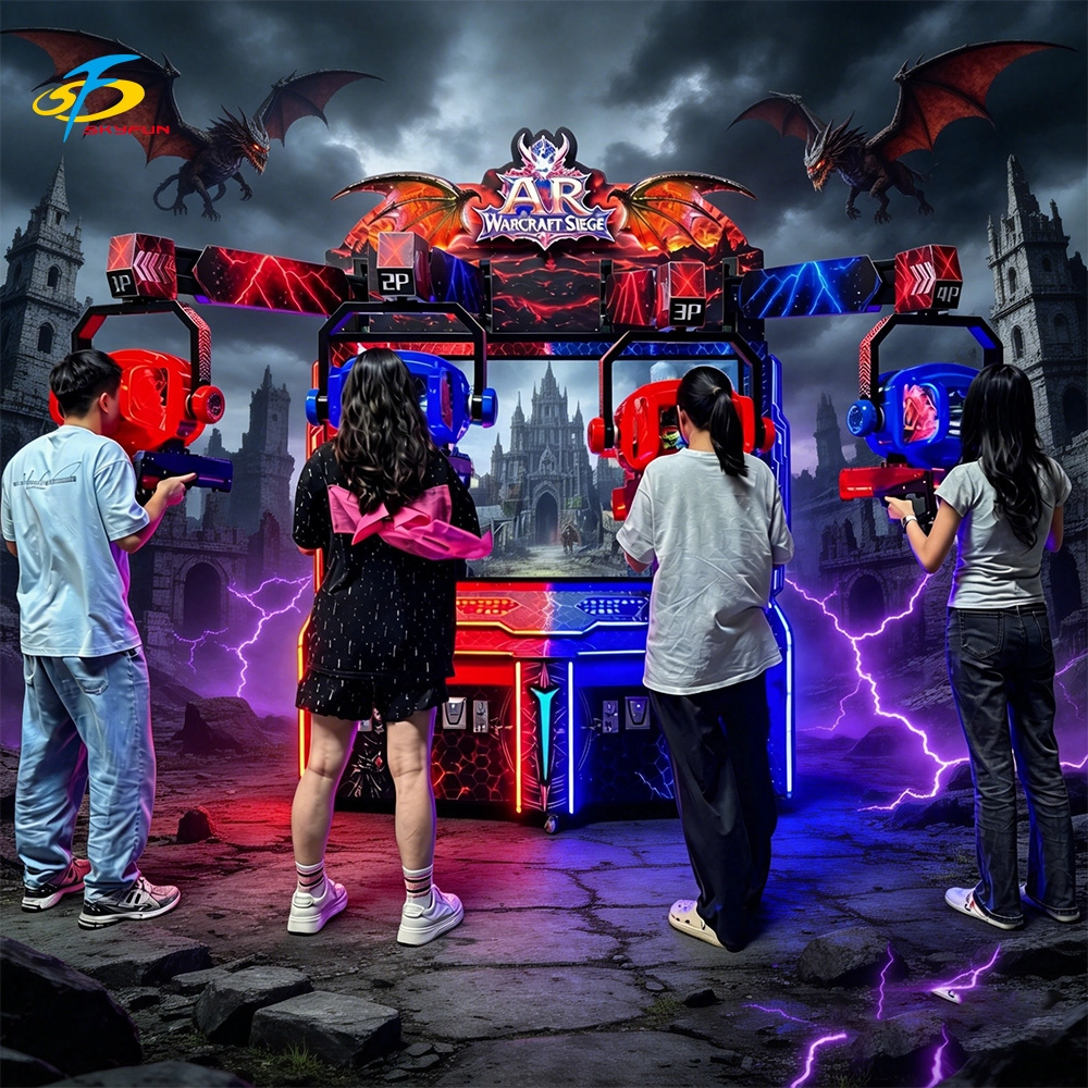 魔兽围城主图2 - Skyfun Skyfun AR Warcraft Siege four-player multiplayer shooting machine - Skyfun
