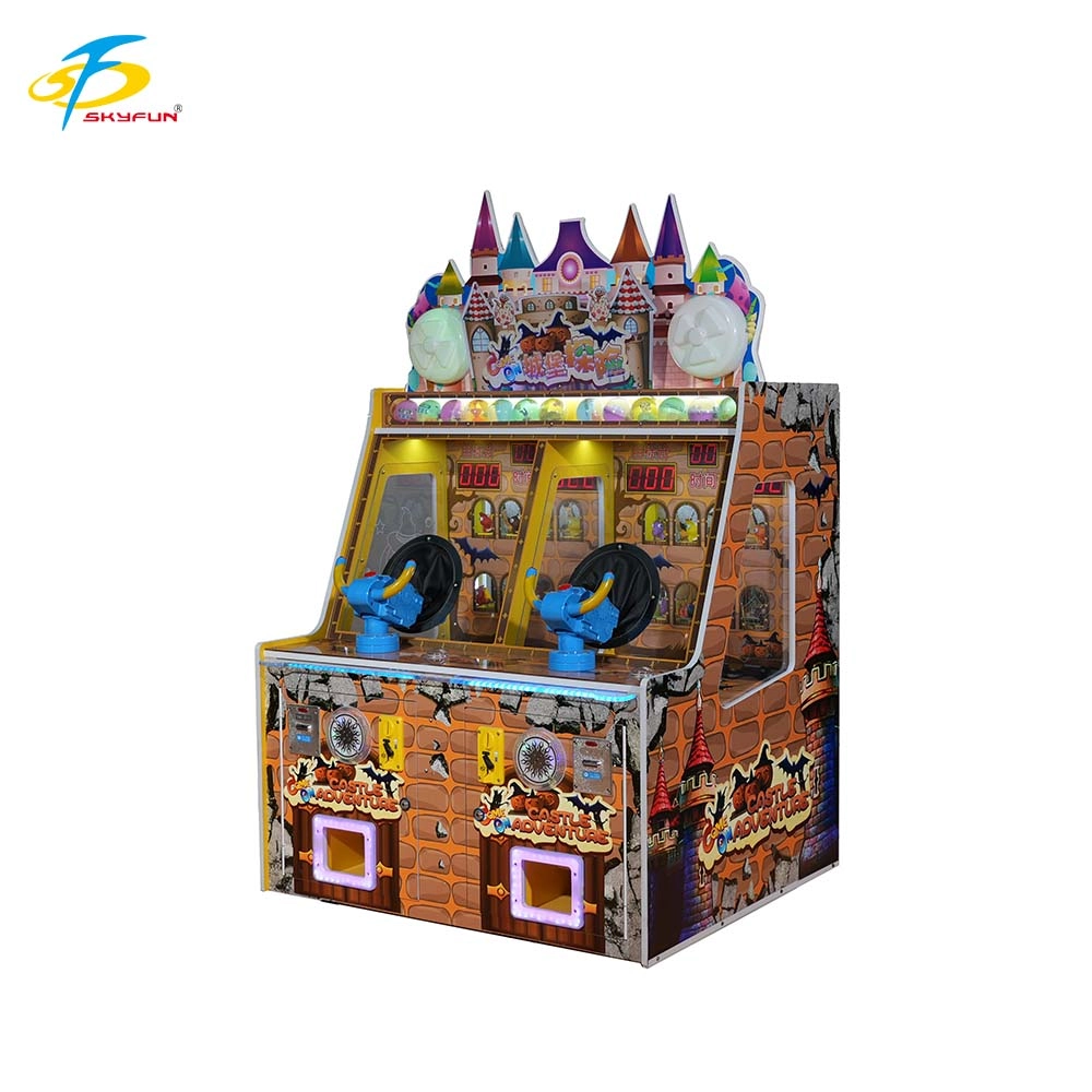 Skyfun Castle Adventure commercial 2-player dinosaur ball shooting arcade machine - Skyfun
