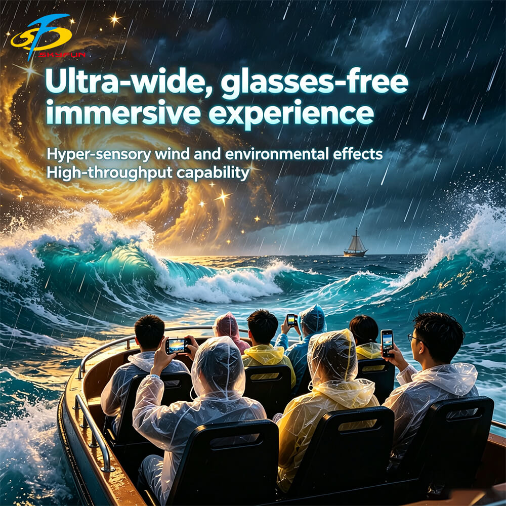 百慕大影院主图4 Skyfun Bermuda Cinema immersive motion theater with ocean adventure content