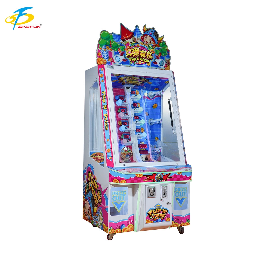 Skyfun Bouncing Gifts physical pinball gift machine with spinning jackpot wheel - Skyfun