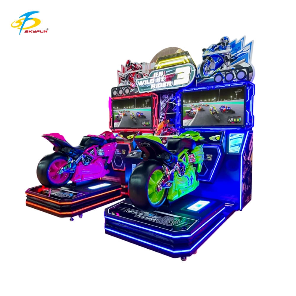 commercial wild rider 3 motorcycle racing simulator arcade factory - Skyfun