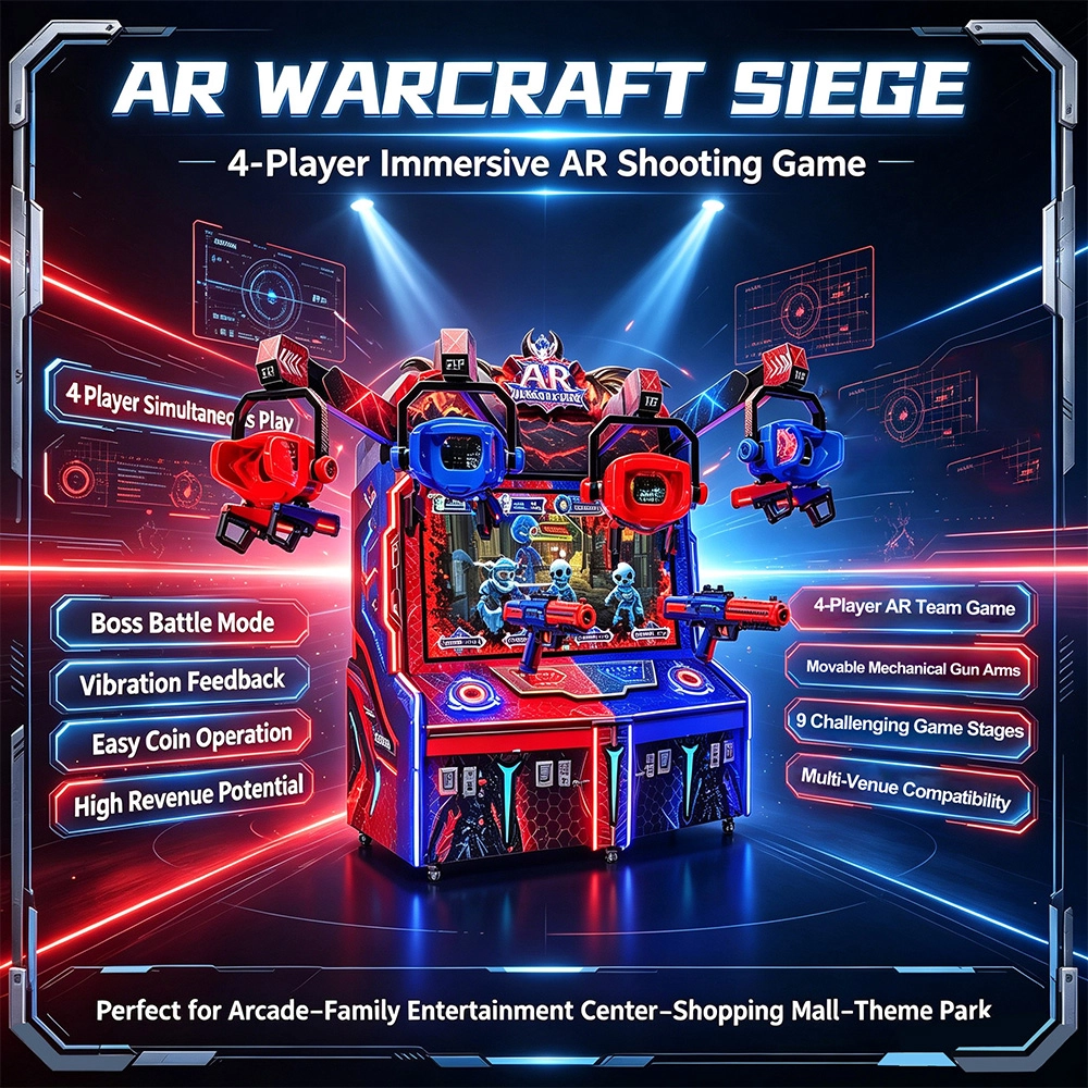 魔兽围城主图5 - Skyfun Skyfun AR Warcraft Siege four-player multiplayer shooting machine - Skyfun