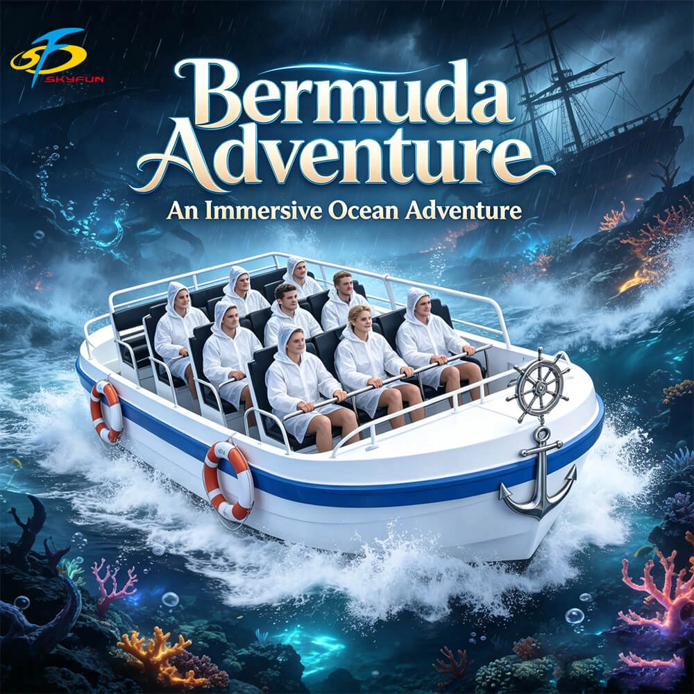 百慕大影院主图2 - Skyfun Skyfun Bermuda Cinema immersive motion theater with ocean adventure content - Skyfun