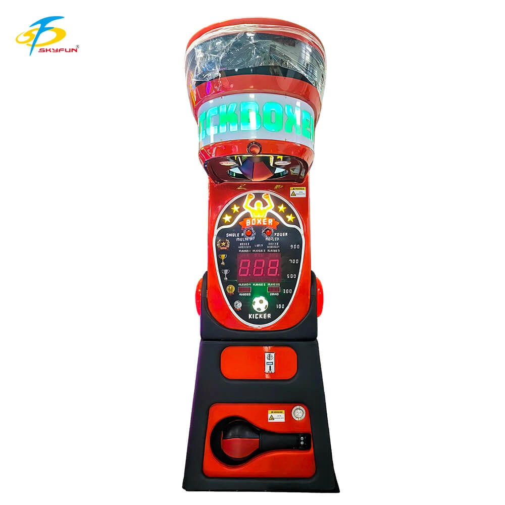 Skyfun Punch and Kick dual-zone strength arcade machine - Skyfun