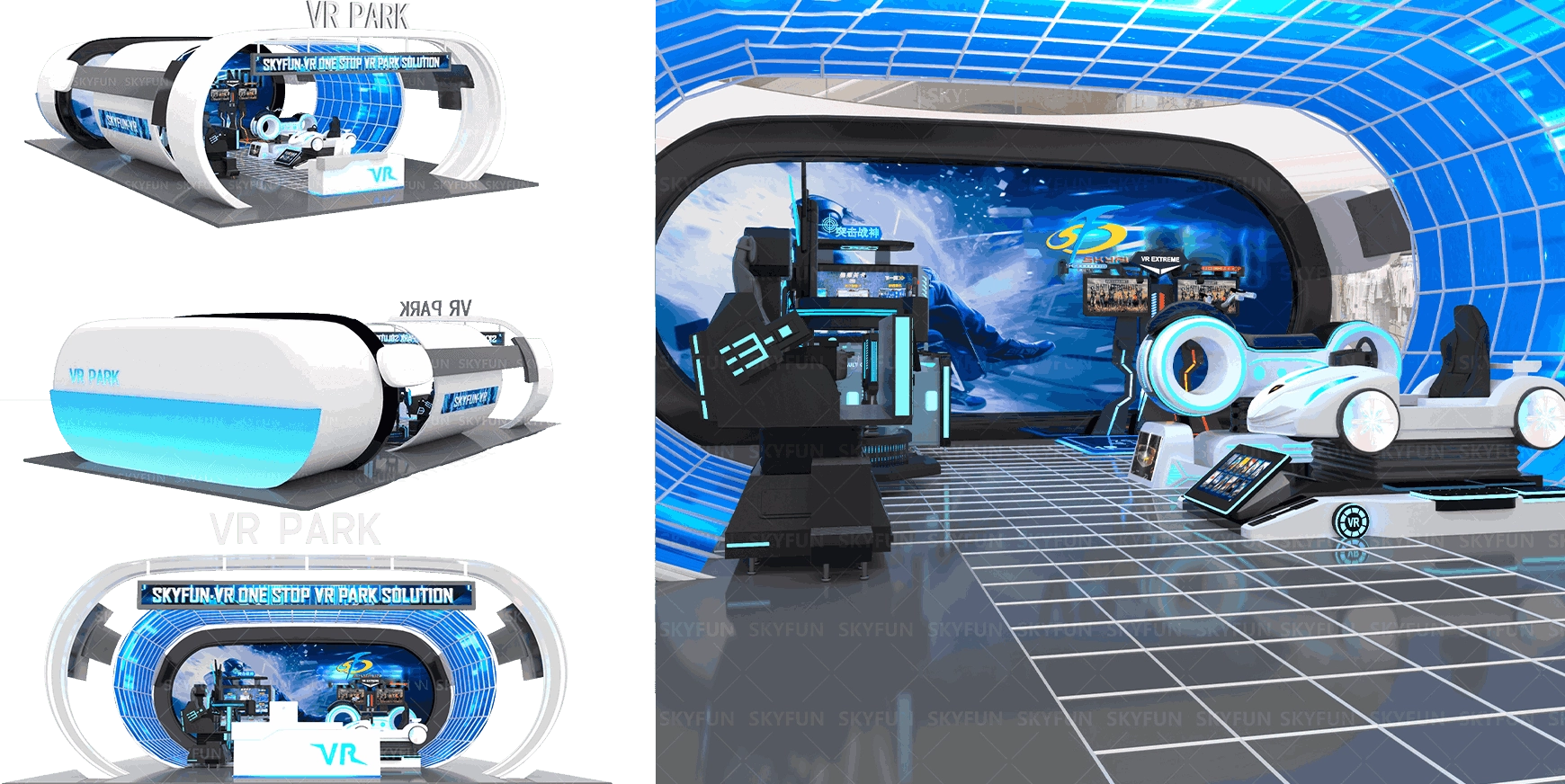 VR Theme Park 150㎡ - Skyfun