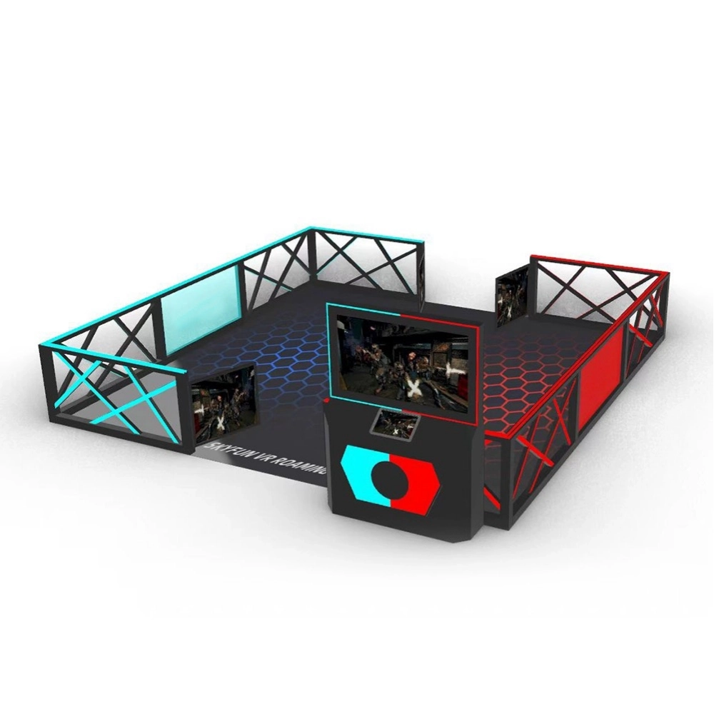 Interactive VR rooming arena 9D VR Simulator - Skyfun