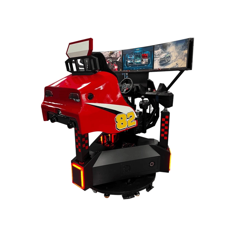 red screen racing car Sports Park Amusement - Skyfun