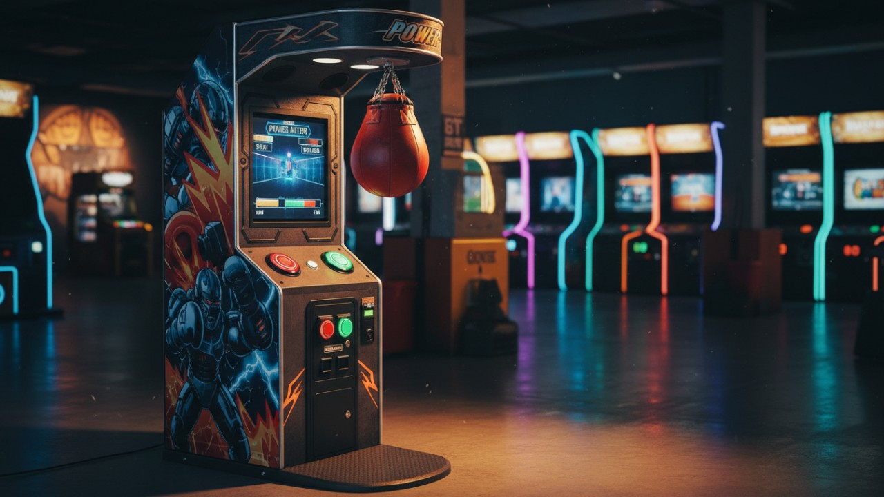 Arcade Boxer Punching Machine(1)