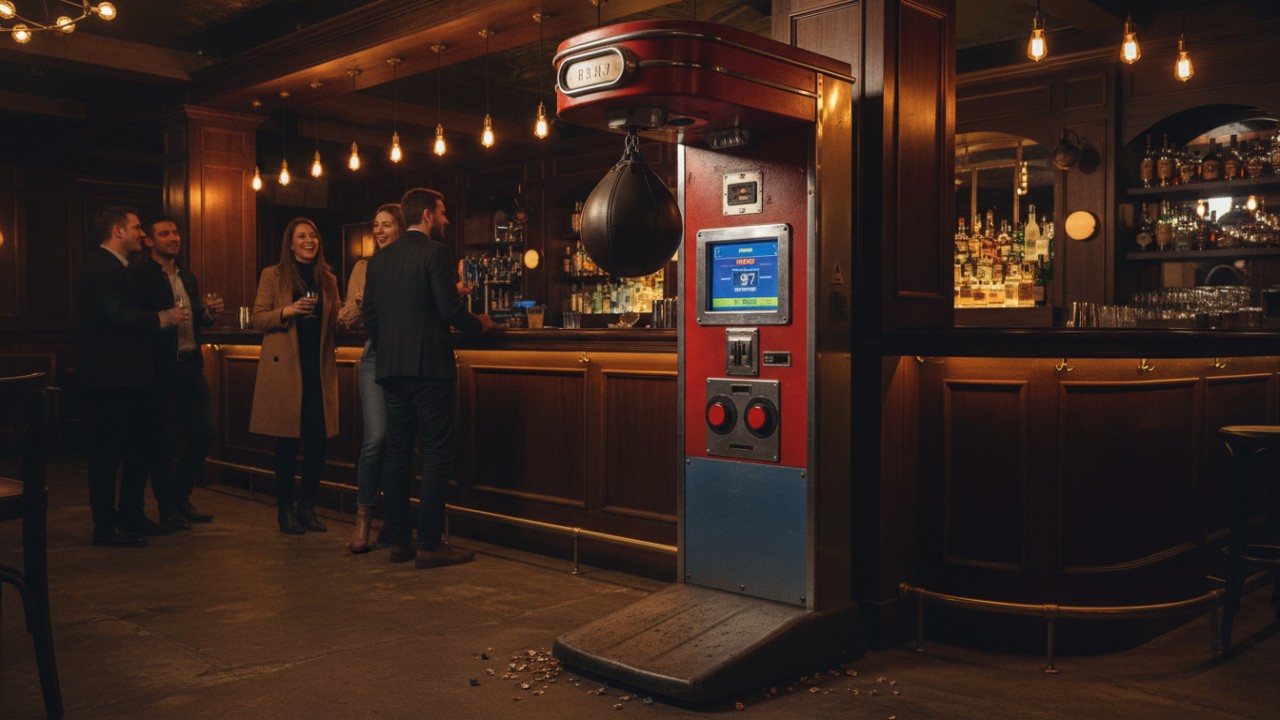 boxer punching machine