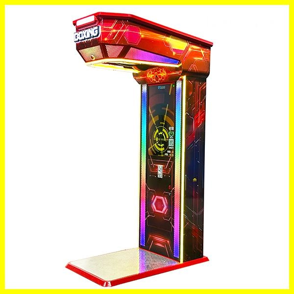 Boxing Video Arcade Punching Game Machine (2)
