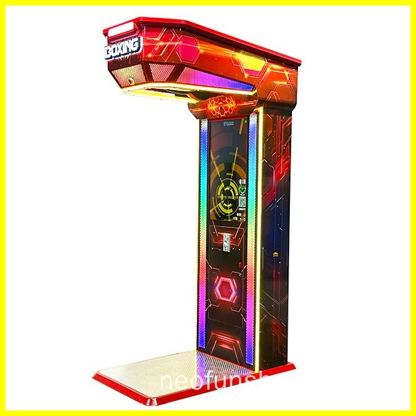 Boxing Video Arcade Punching Game Machine (2)