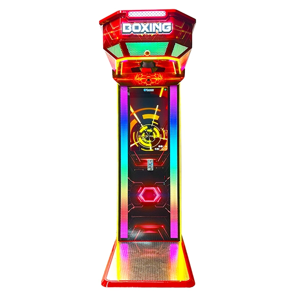 Boxing Video Arcade Punching Game Machine (3)