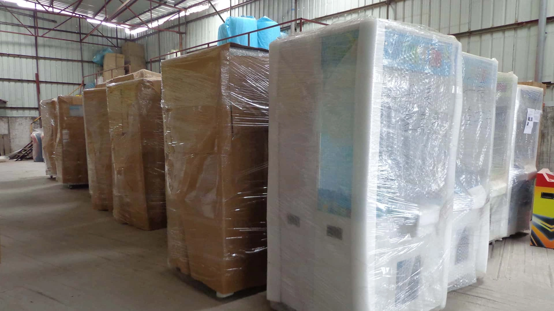 Bubble film packaging