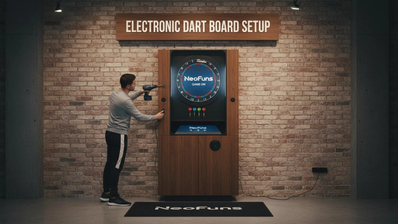 Electronic Dart Board Setup