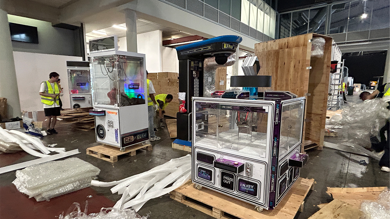 Exhibition setup