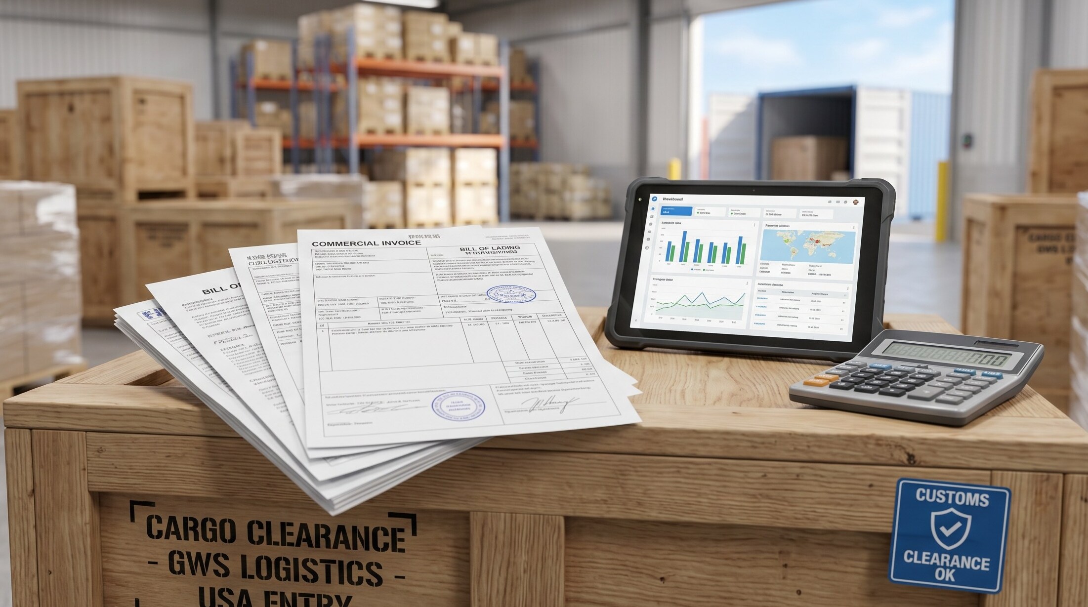 official international customs clearance documents