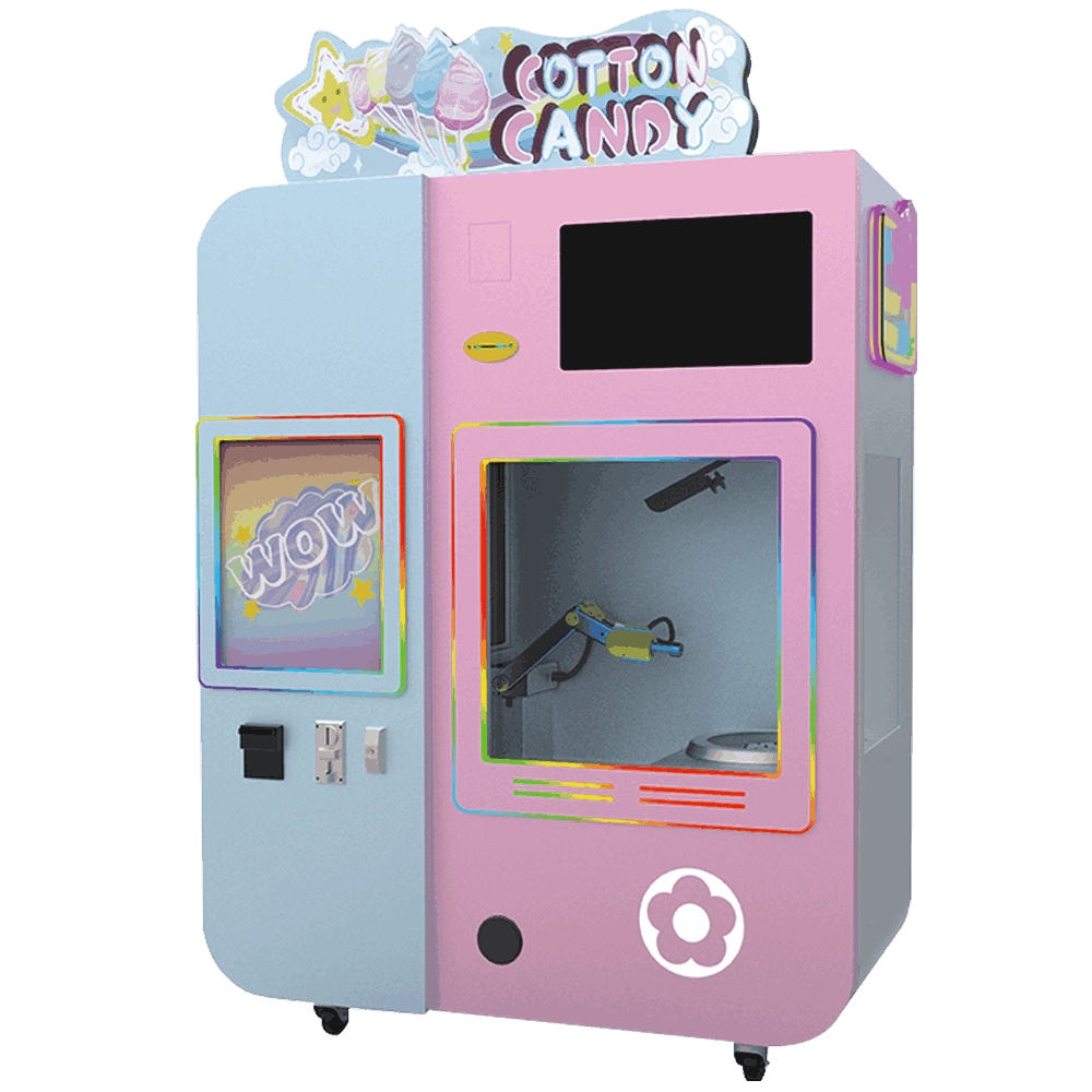 cotton candy factory vending machine