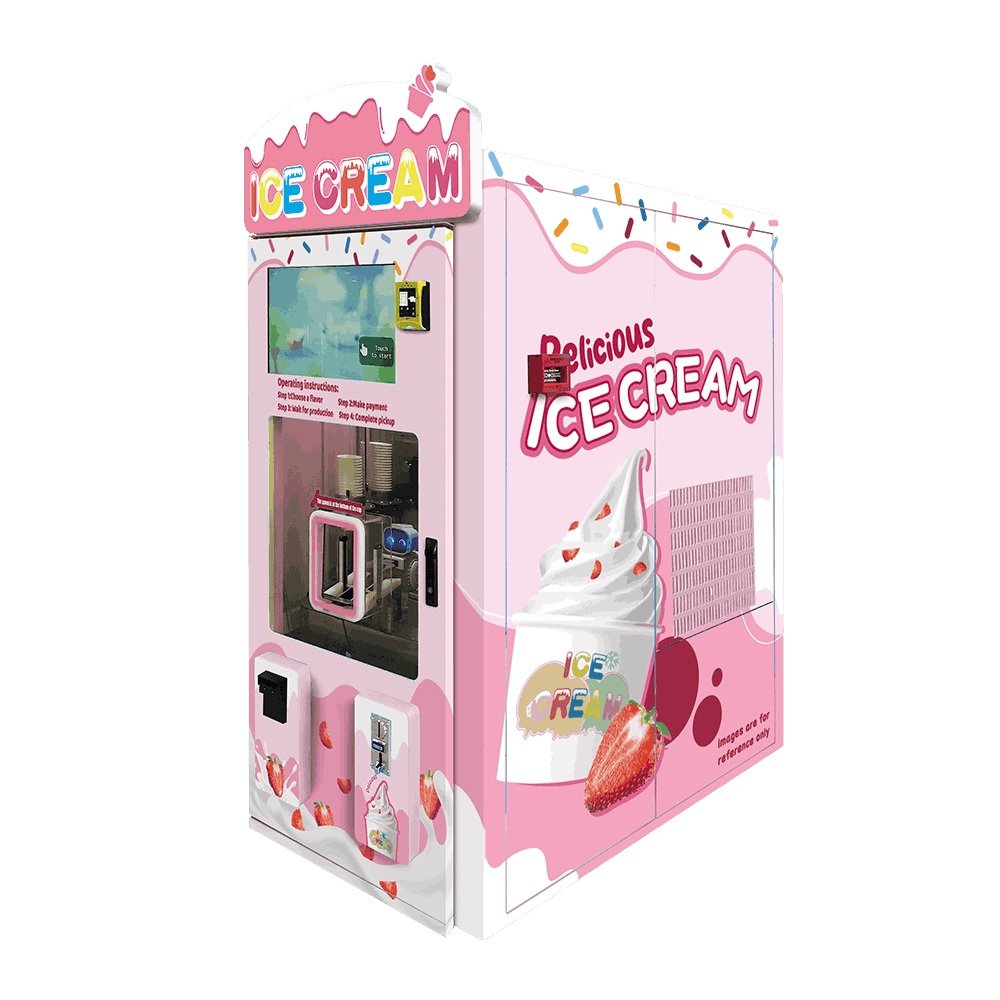 ice cream veding machine