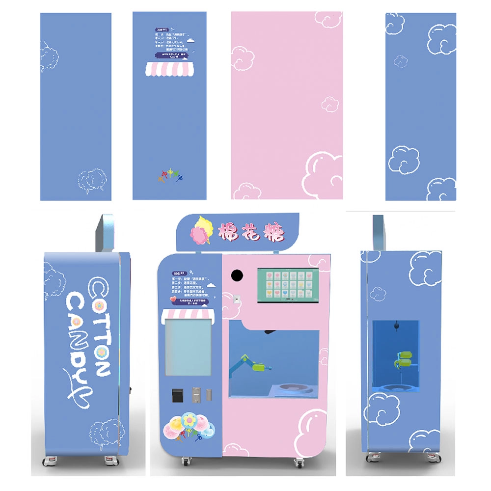 cotton candy vending machine