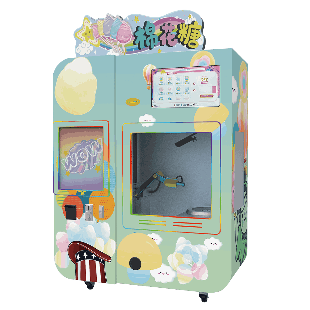 SC-320
Fully automatic cotton candy vending machine