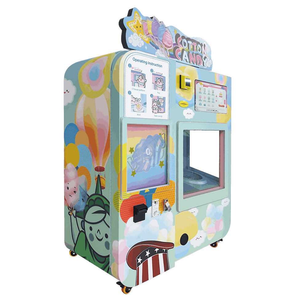 SC-320
Fully automatic cotton candy vending machine