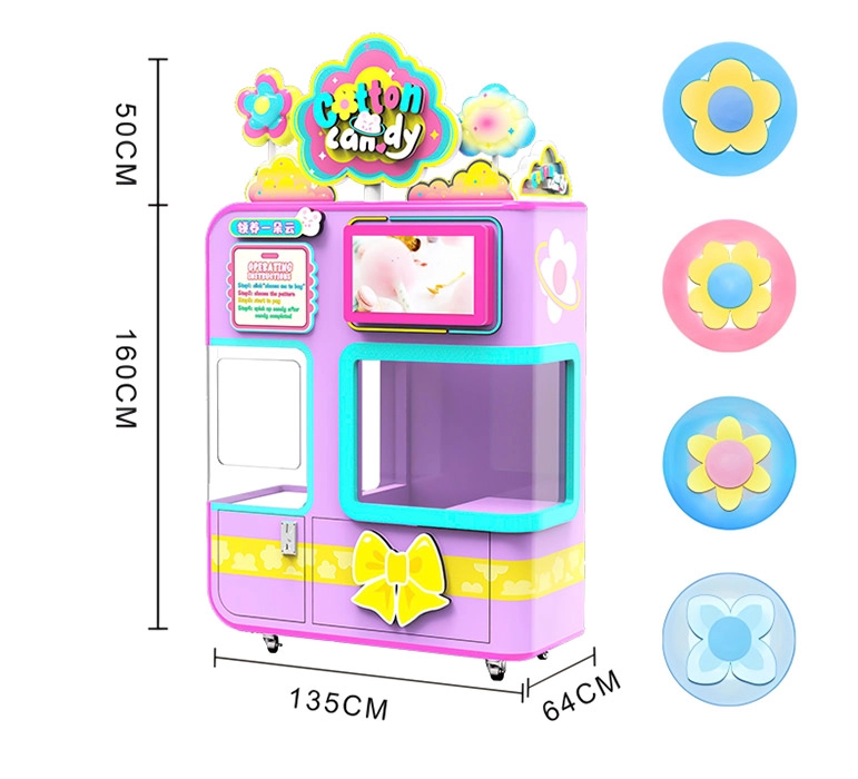 NewFuns - automatic cotton candy machine for sale