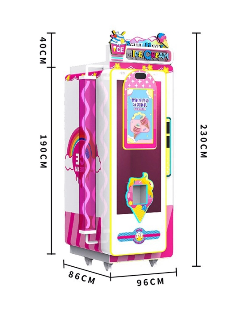 NewFuns - Automatic-Ice-Cream-Vending-Machine-Parameter NewFuns - Automatic Ice Cream Vending Machine Parameter
