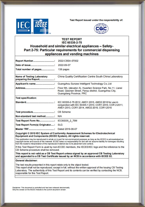 CB2022CQC-103159 REPORT Report