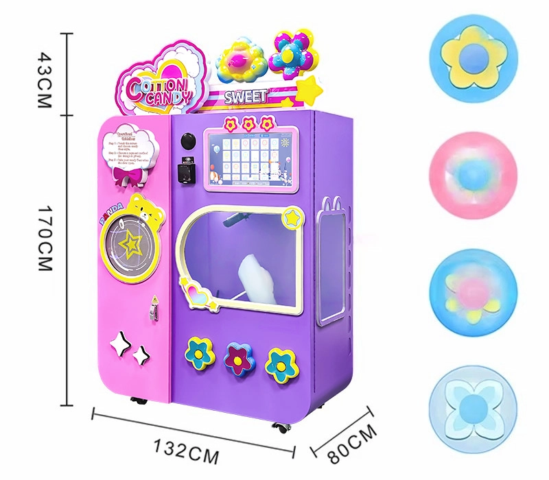 NewFuns - cotton candy factory vending machine